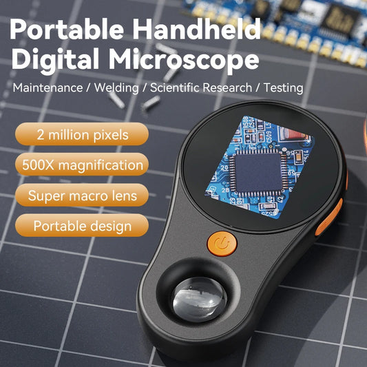 500X Digital Coin Microscope